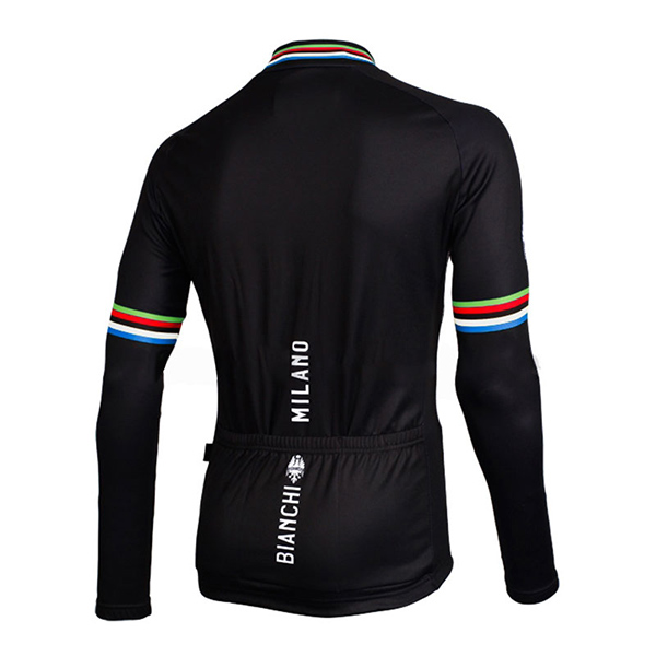 2017 Maglia Bianchi Milano ML nero