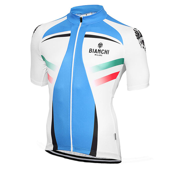 2017 Maglia Bianchi Milano celeste e bianco