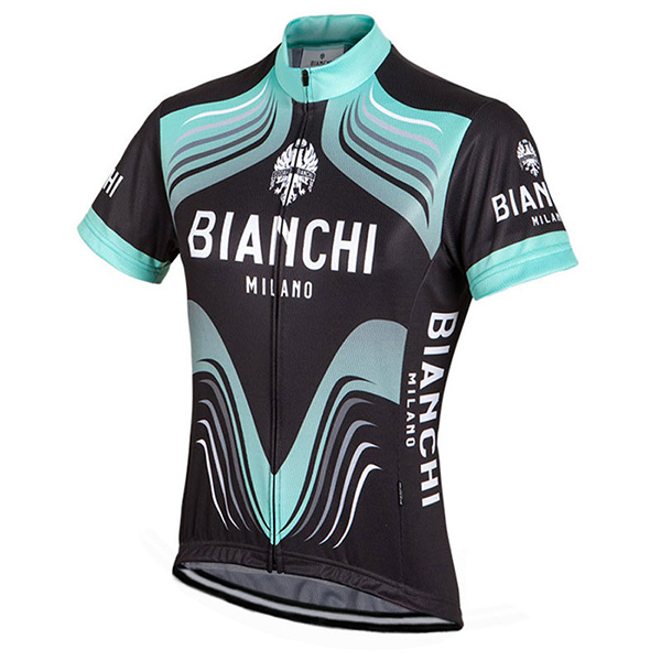 2017 Maglia Bianchi Milano nero e verde