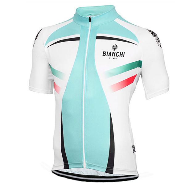 2017 Maglia Bianchi Milano verde e bianco