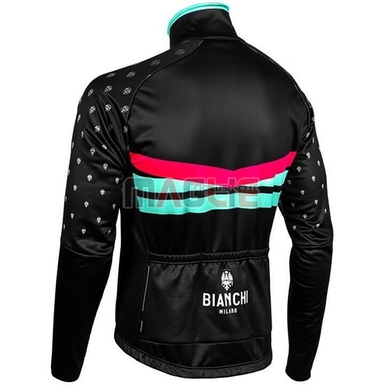 Maglia Bianchi Milano PB Manica Lunga 2019 Nero Rosso