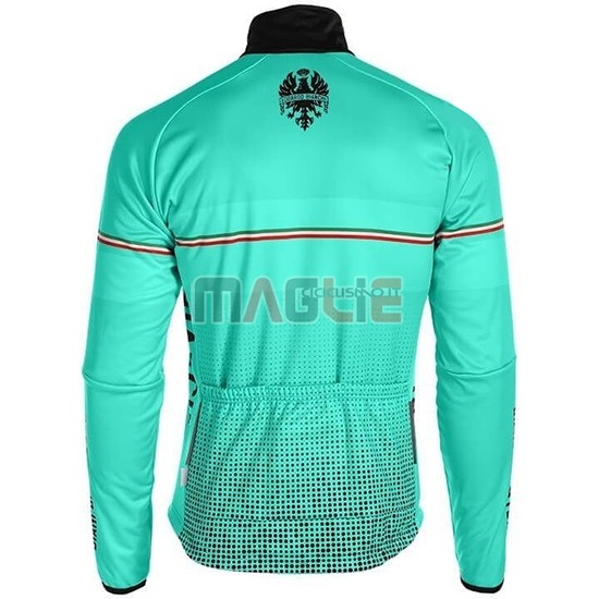 Maglia Bianchi Milano XD Manica Lunga 2019 Blu Grigio