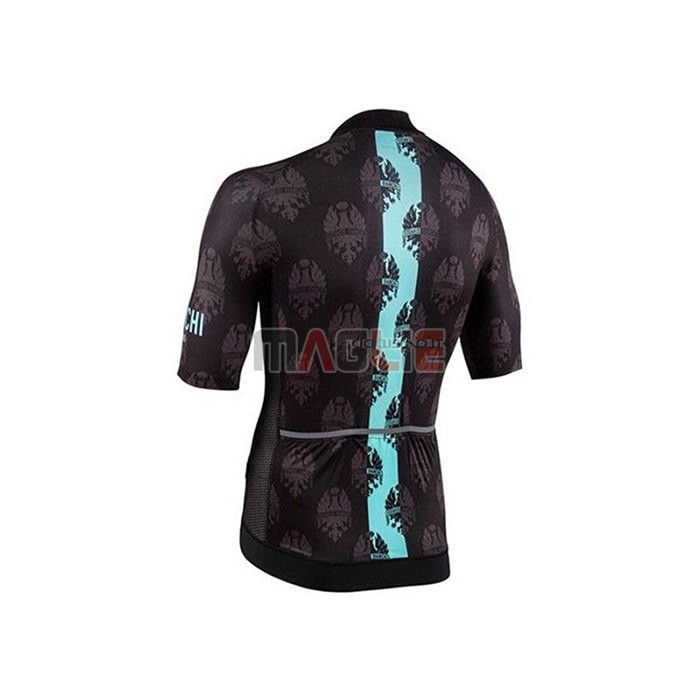 Maglia Bianchi Manica Corta 2020 Nero Blu