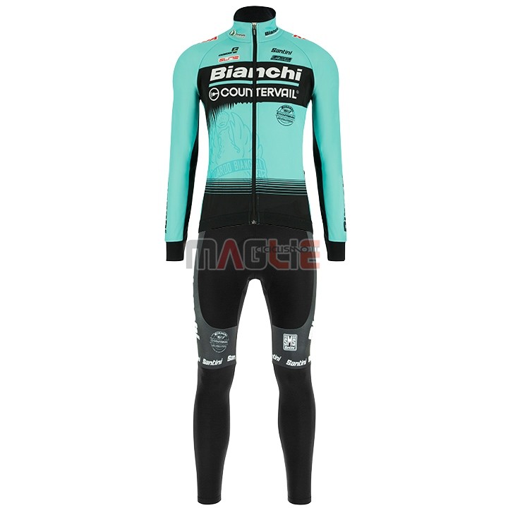 Maglia Bianchi ML 2018 Blu