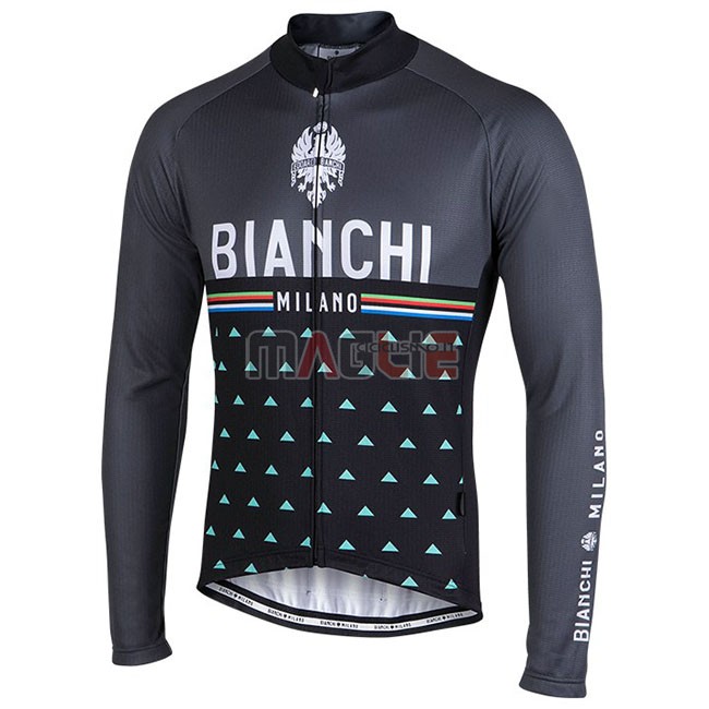 Maglia Bianchi Milano Nalles Manica Lunga Nero - Clicca l'immagine per chiudere