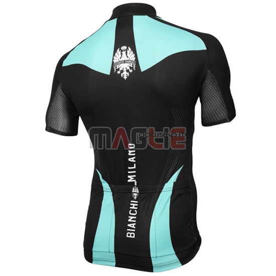 Maglia Bianchi manica corta 2016 azzurro e giallo