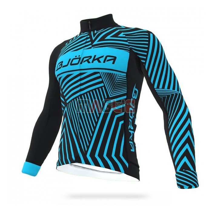 Maglia Bjorka Manica Lunga 2021 Blu