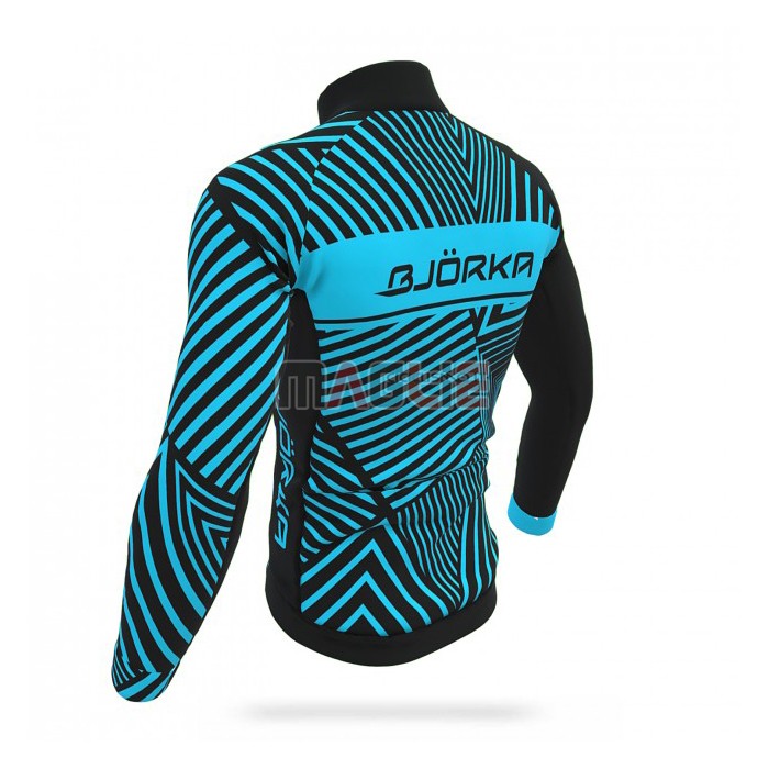 Maglia Bjorka Manica Lunga 2021 Blu