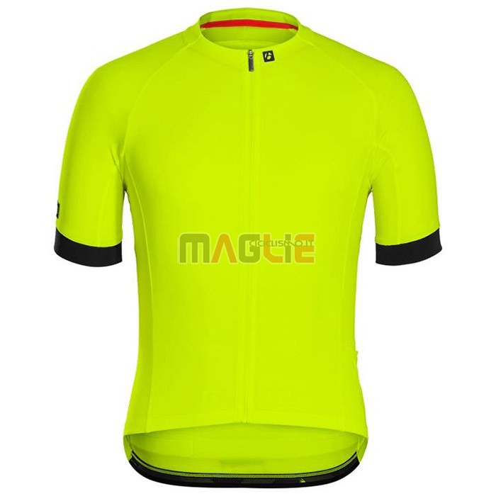 Maglia Bontrage Manica Corta 2020 Giallo