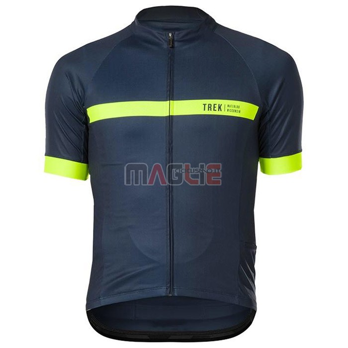 Maglia Bontrage Manica Corta 2020 Giallo Scuro Blu