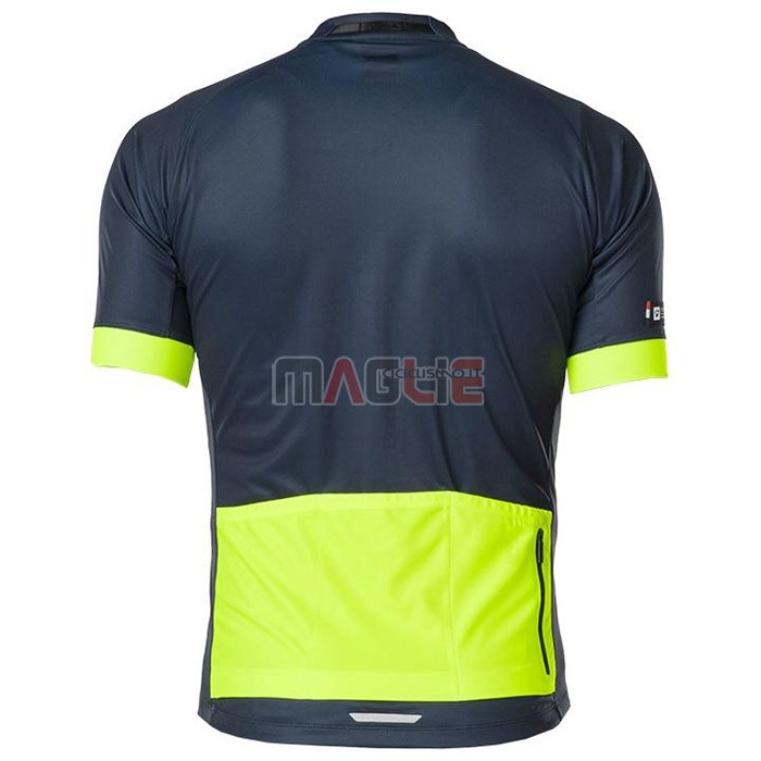 Maglia Bontrage Manica Corta 2020 Giallo Scuro Blu - Clicca l'immagine per chiudere