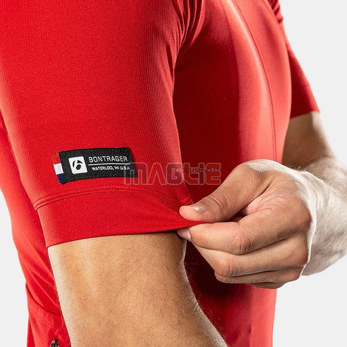 Maglia Bontrage Manica Corta 2020 Rosso