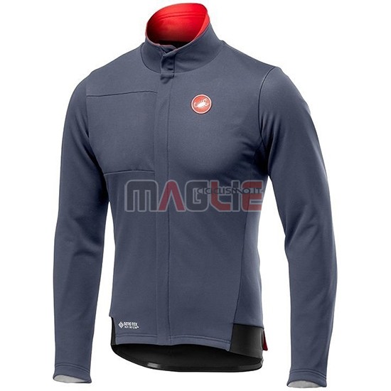 Maglia Castelli DE Manica Lunga 2019 Grigio Rosso