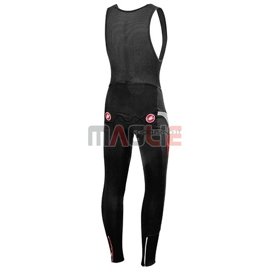 Maglia Castelli DE Manica Lunga 2019 Grigio Rosso