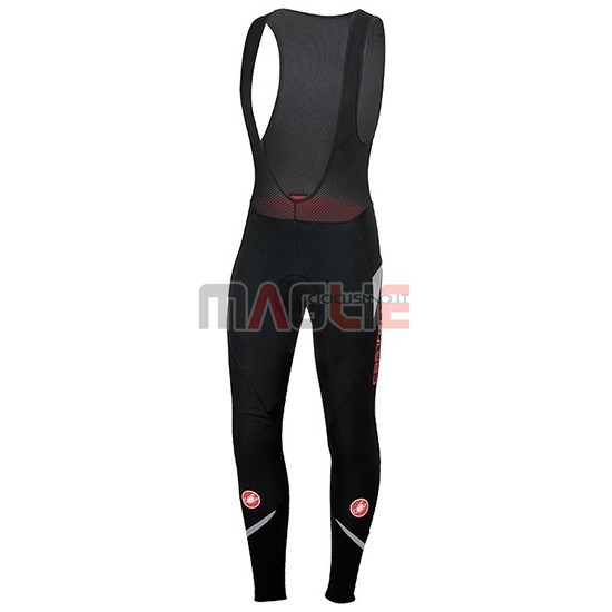 Maglia Castelli DE Manica Lunga 2019 Grigio Rosso