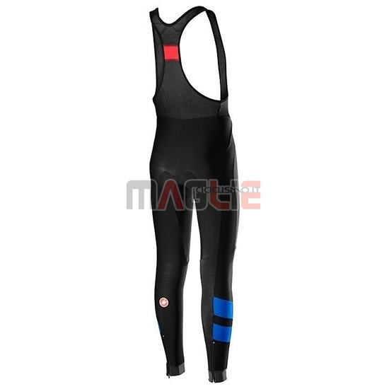 Maglia Castelli Raddoppia 2 Manica Lunga 2019 Blu Argentato