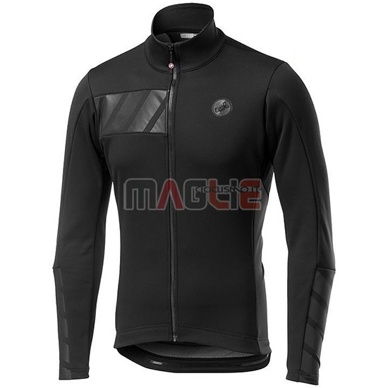 Maglia Castelli Raddoppia 2 Manica Lunga 2019 Nero