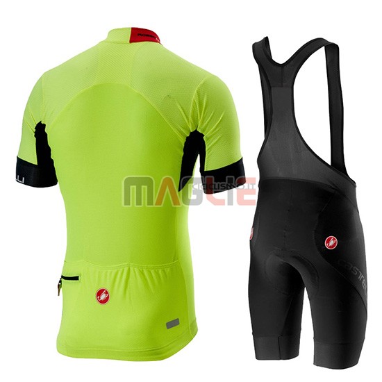 Maglia Castelli Aero Race Manica Corta 2019 Verde - Clicca l'immagine per chiudere