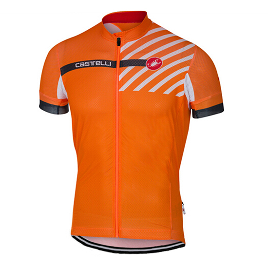 Maglia Castelli Manica Corta 2017 arancione