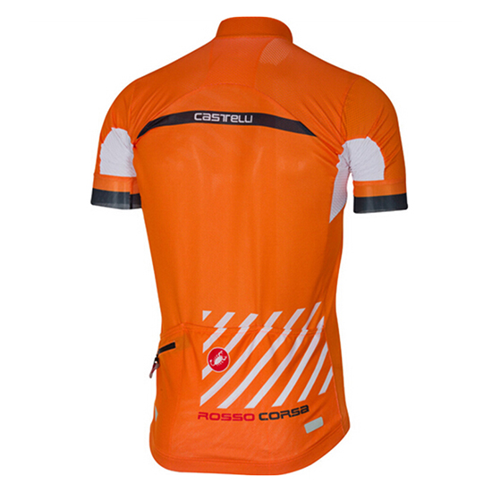 Maglia Castelli Manica Corta 2017 arancione