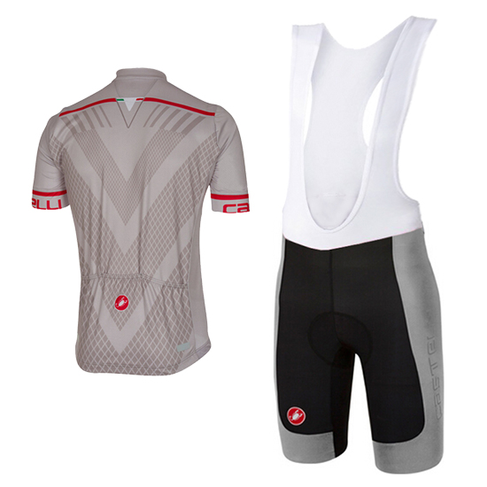 Maglia Castelli Manica Corta 2017 argentato