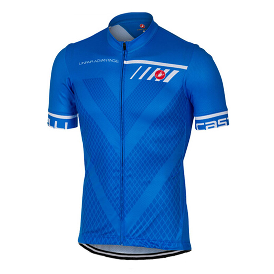 Maglia Castelli Manica Corta 2017 blu