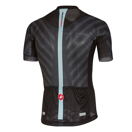 Maglia Castelli Manica Corta 2017 chiaro nero