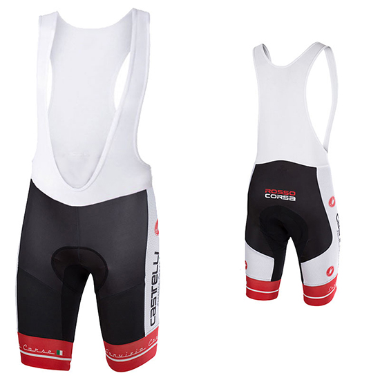 Maglia Castelli Manica Corta 2017 nero e bianco