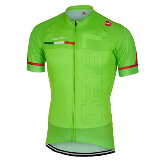 Maglia Castelli Manica Corta 2017 verde