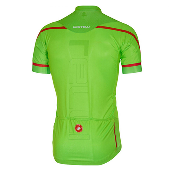 Maglia Castelli Manica Corta 2017 verde