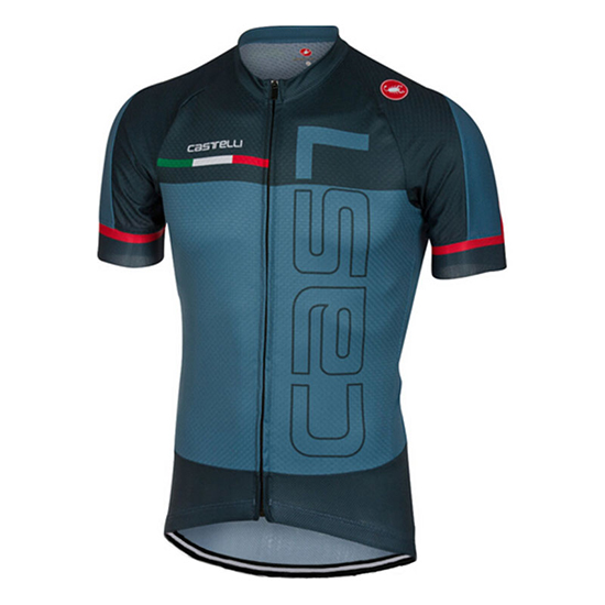 Maglia Castelli Manica Corta 2017 verde militare