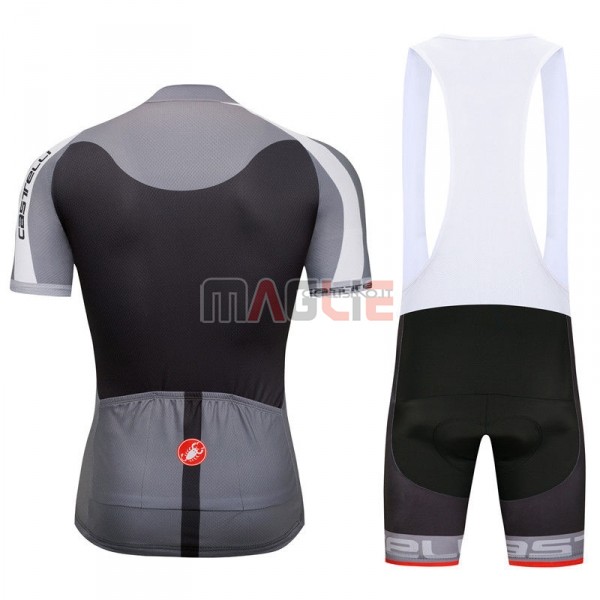 Maglia Castelli Manica Corta 2018 Grigio