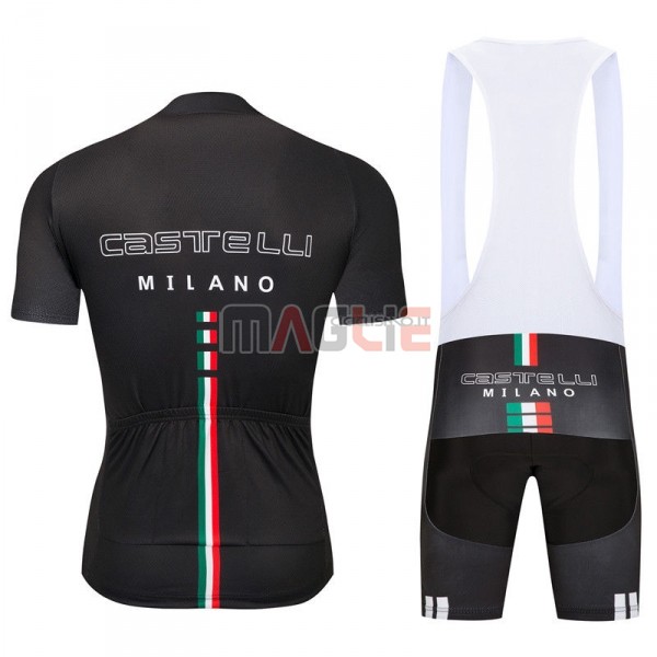 Maglia Castelli Manica Corta 2018 Nero