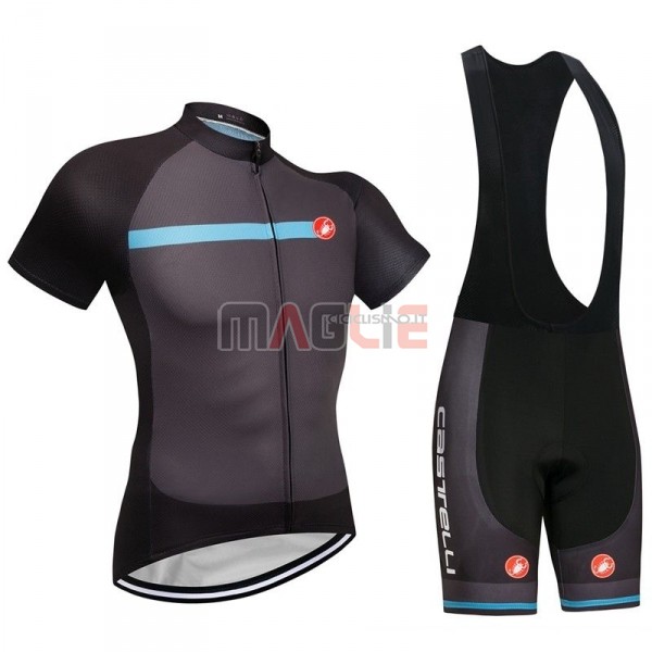 Maglia Castelli Manica Corta 2018 Spento Grigio - Clicca l'immagine per chiudere