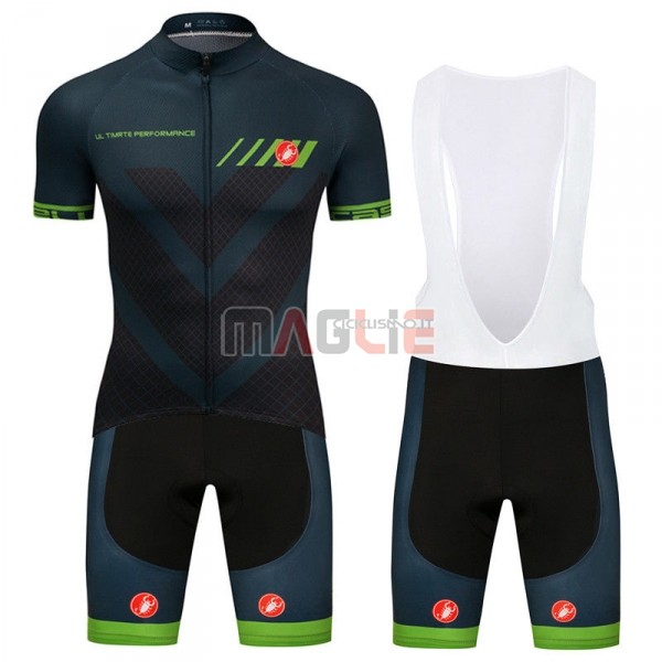 Maglia Castelli Manica Corta 2018 Spento Verde