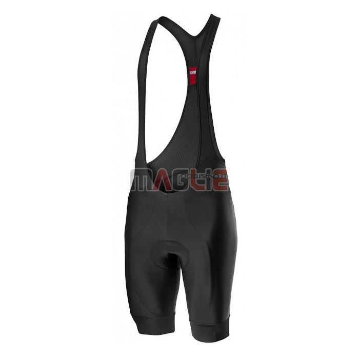 Maglia Castelli Manica Corta 2020 Rosso Blu