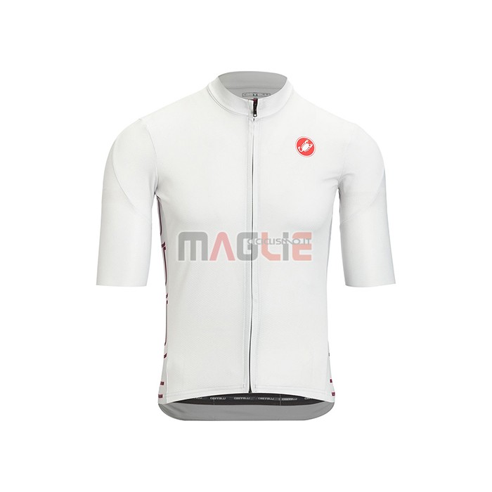 Maglia Castelli Manica Corta 2021 Bianco