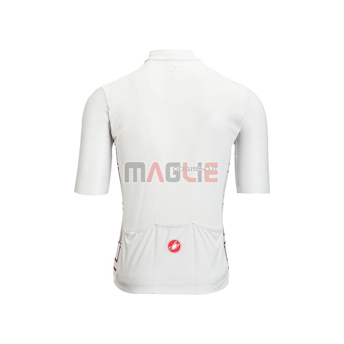 Maglia Castelli Manica Corta 2021 Bianco