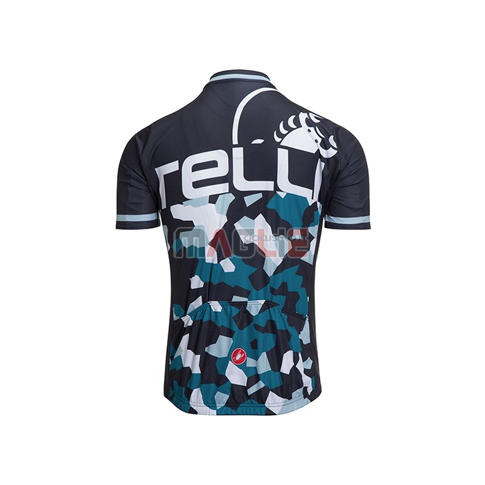 Maglia Castelli Manica Corta 2021 Blu Grigio