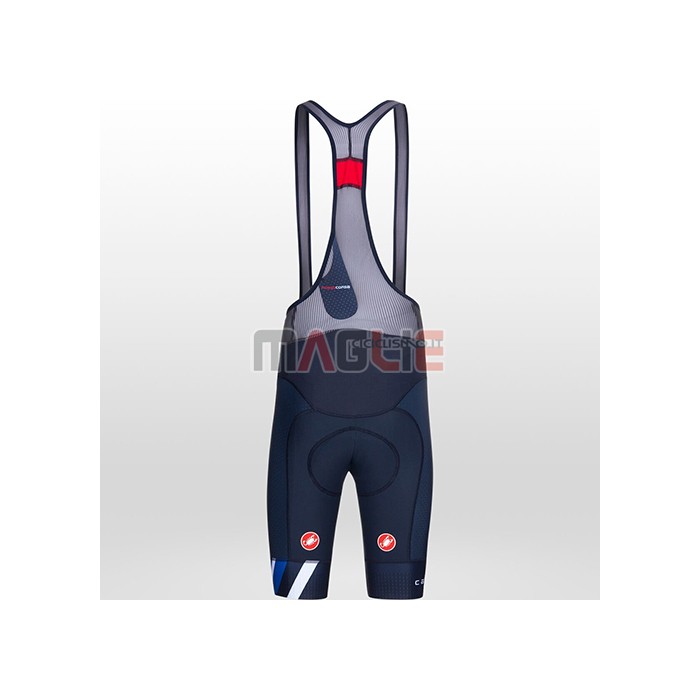 Maglia Castelli Manica Corta 2021 Blu Nero Bianco