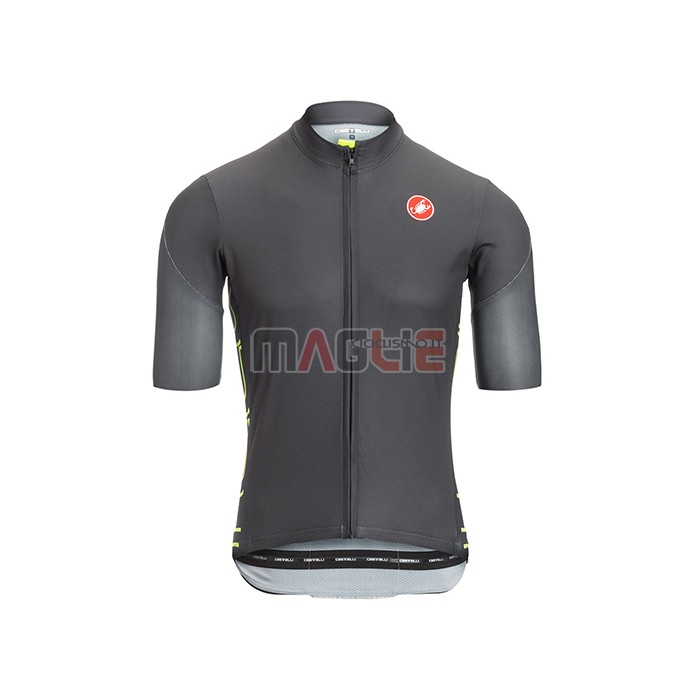 Maglia Castelli Manica Corta 2021 Nero