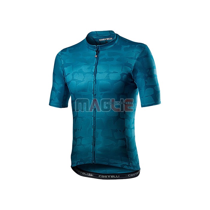 Maglia Castelli Manica Corta 2021 Scuro Blu