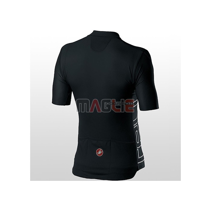 Maglia Castelli Manica Corta 2021 Scuro Nero