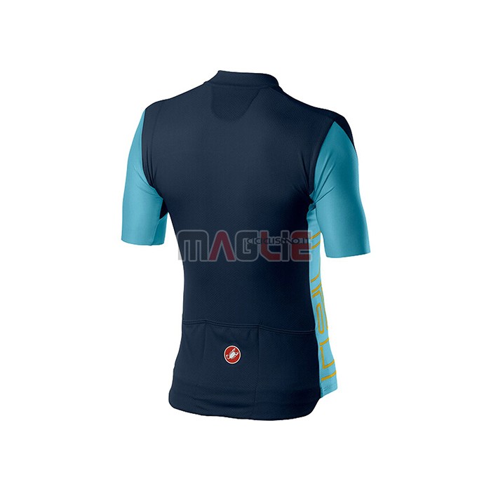 Maglia Castelli Manica Corta 2021 Spento Blu