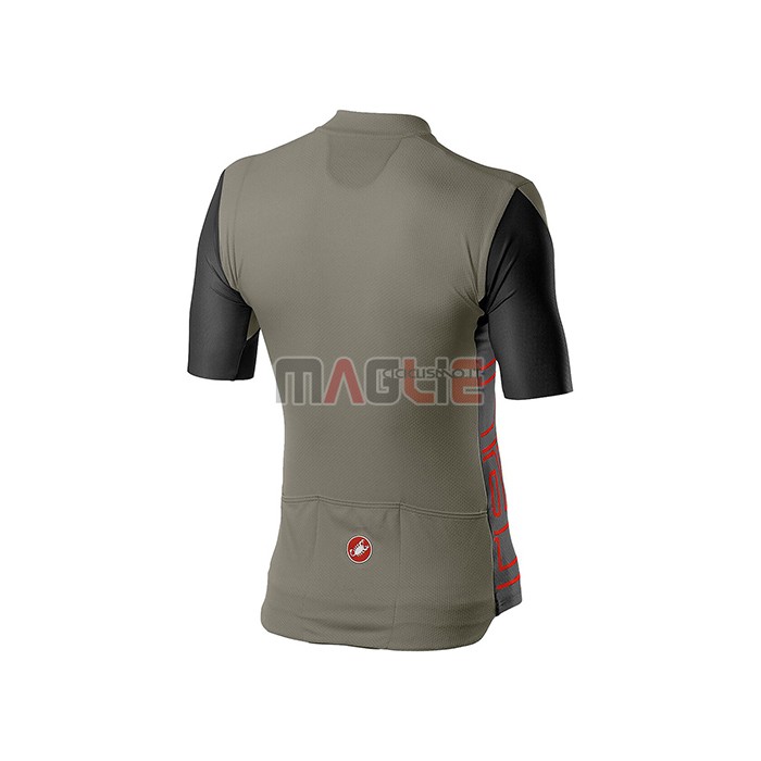 Maglia Castelli Manica Corta 2021 Spento Verde