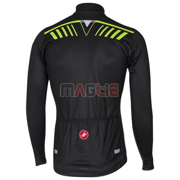 Maglia Castelli Manica Lunga 2017 Nero