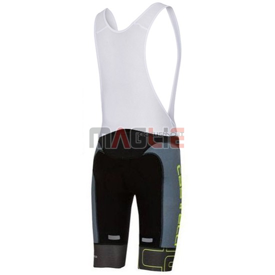 Maglia Castelli manica corta 2016 verde e nero