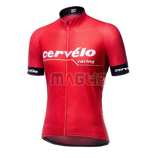 Maglia Cervelo Manica Corta 2019 Rosso