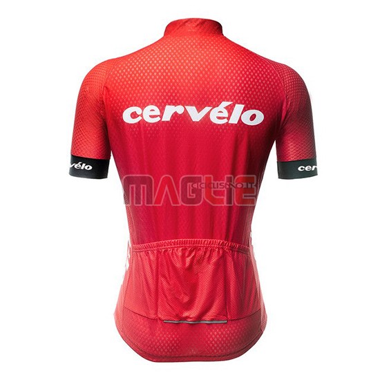 Maglia Cervelo Manica Corta 2019 Rosso