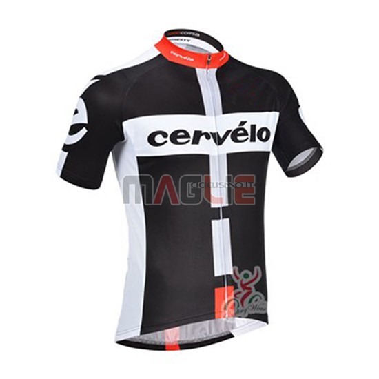 Maglia Cervelo Manica Corta 2019 Nero Bianco